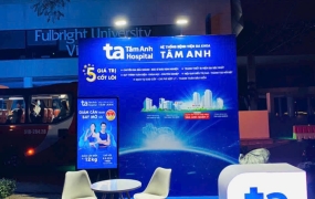 THIẾT KẾ & THI CÔNG BOOTH - BỆNH VIỆN TÂM ANH