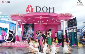 Từ concert đến TikTok: Booth “DOJI SAY HI!” do Đồng Nguyễn Group thi công trở thành trend “góc hồng triệu view” hot nhất 2025