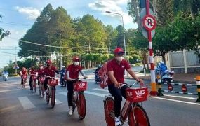 TỔ CHỨC ROADSHOW XE ĐẠP - TRUNG TÂM ANH NGỮ VUS