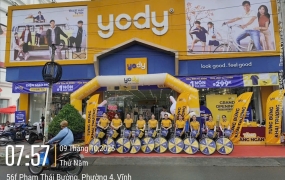 ROADSHOW XE ĐẠP YODY VĨNH LONG BÙNG NỔ CÙNG ĐỒNG NGUYỄN GROUP
