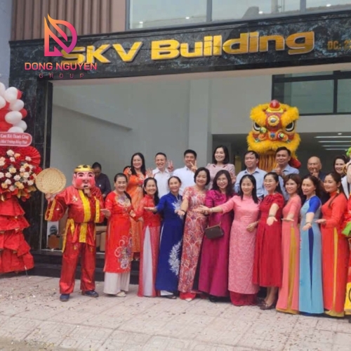 ĐỒNG NGUYỄN GROUP BÙNG NỔ VỚI SỰ KIỆN KHAI TRƯƠNG SKV BUILDING