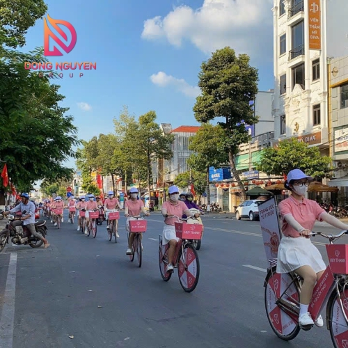 TỔ CHỨC ROADSHOW XE ĐẠP - HUY THANHJEWELRY