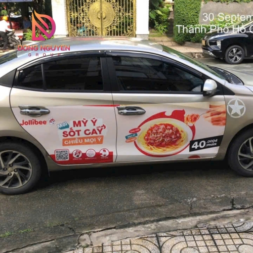 QUẢNG CÁO TRỌN GÓI GRAB CAR - JOLLIBEE 