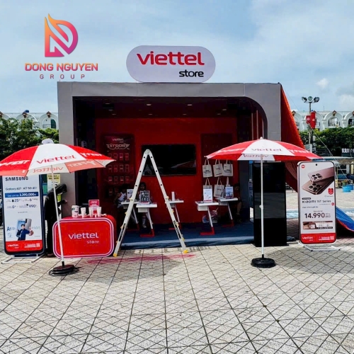 Khám phá hai booth Viettel Store nổi bật miền Tây – khi Đồng Nguyễn Group khẳng định tay nghề dẫn đầu