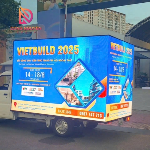 Truck LED Vietbuild 2025 – Khi Đồng Nguyễn Group định hình chuẩn mới cho truyền thông ngoài trời